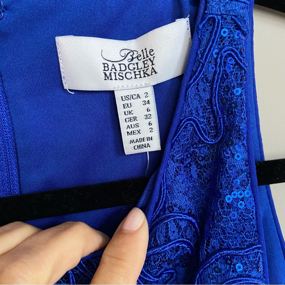NWT Badgley Mischka RAINA Top 2‎ - Picture 3 of 9